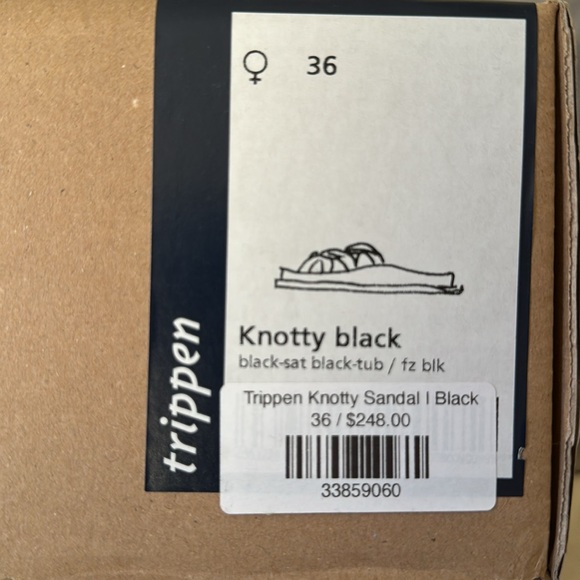 *SOLD* Trippen Knotty Sandal - Picture 6 of 6